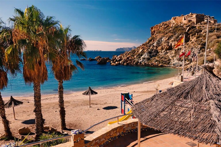 Playa cala cortina en espana Que ver en Cartagena España durante tu parada del crucero