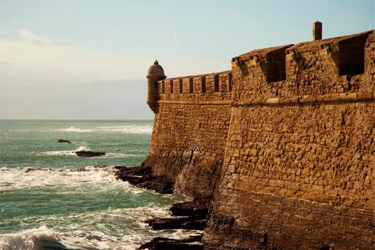 Castillo de santa catalina en españa