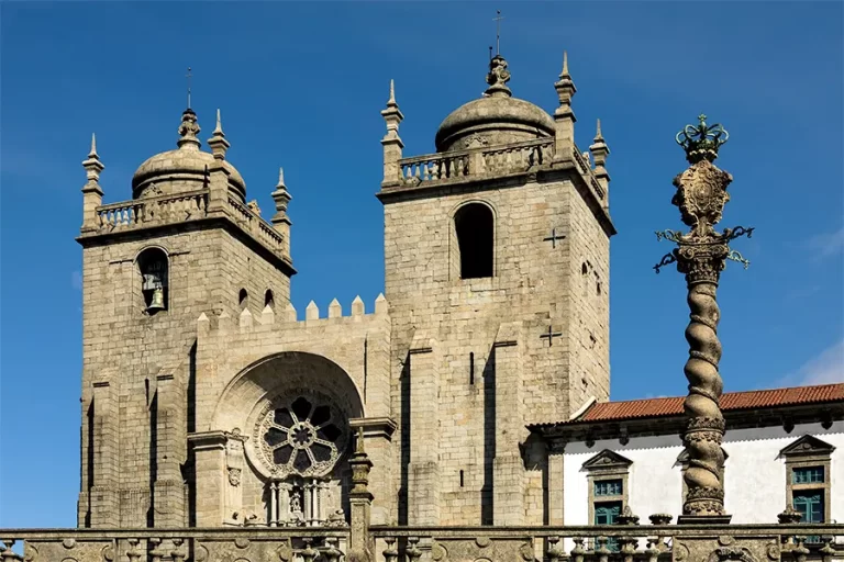 Catedral de Oporto desde las alturas