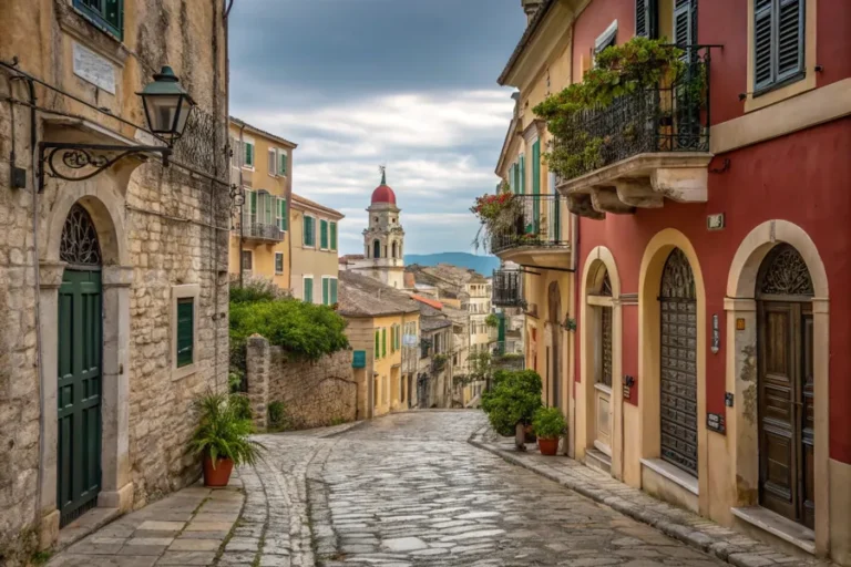 ciudad-de-corfu-calles-antiguas-balcones-flores